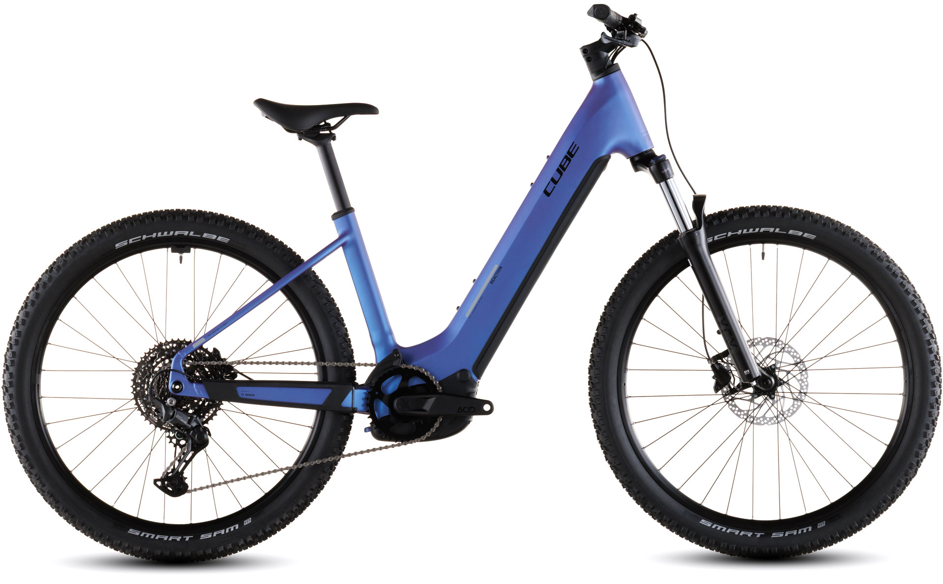 Cube Reaction Hybrid One 600 Easy Entry Unisex Electric Mountain Bike