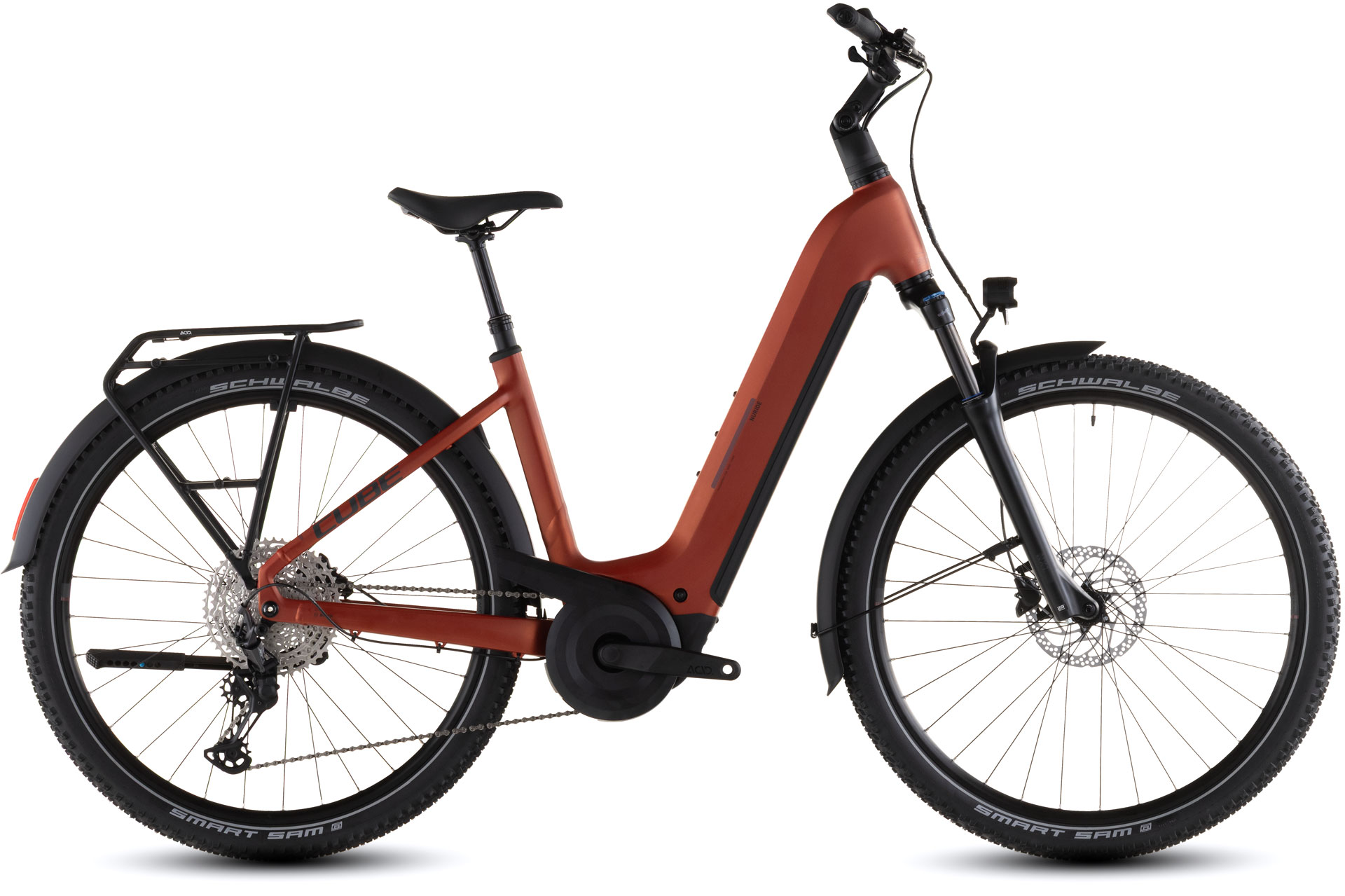 Cube Nuride Hybrid Pro 600 Easy Entry Unisex Electric City Bike