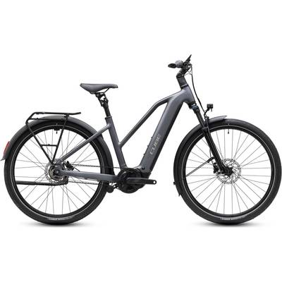 Cube Touring Hybrid Deluxe SLX 800 Trapeze Womens Electric City Bike