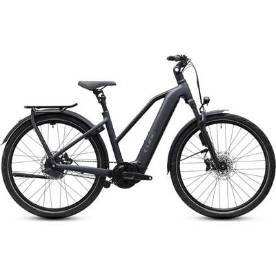 Cube Kathmandu Hybrid Deluxe EXC 800 Trapeze Womens Electric City Bike
