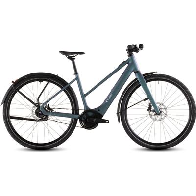 Cube Editor Hybrid SLT 400X FE Trapeze Womens Electric City Bike