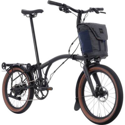Brompton Electric G Line with Roller Frame e-Motiq system 4-speed + Handlebar Control Electric Folding Bike