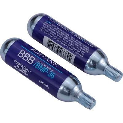 BBB BMP-35 AirTank CO2 Cartridge 16g 2-Pack