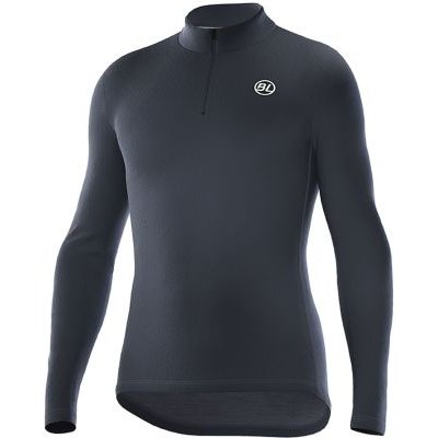 BL Connery Merino Long Sleeve Zippered Merino Base Layer