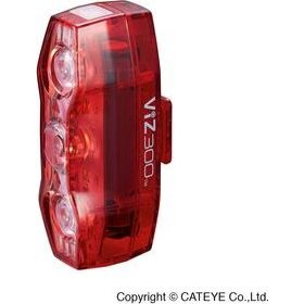Cateye VIZ 300 Rechargeable Rear USB Light