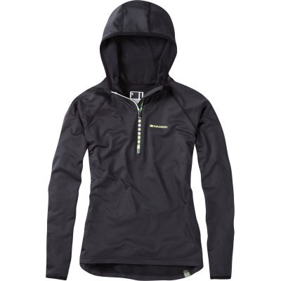 Madison Zena Womens Thermal Long Sleeve Hooded Jersey