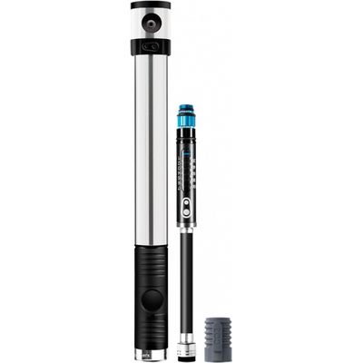 Crankbrothers Klic HV Mini Pump With Gauge & CO2