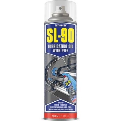 Action Can SL-90 Lubricating Oil with PTFE 500 ml