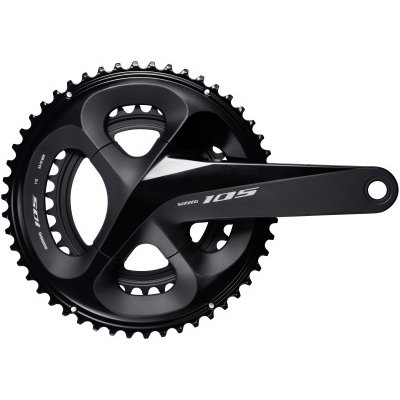 Shimano 105 R7000 11s Double Crankset Black