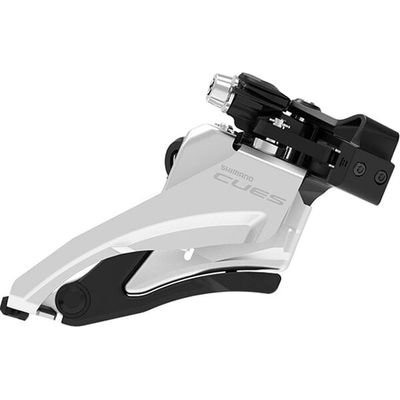 Shimano CUES U4000 9/10 Speed Mid Clamp Side Swing Front Derailleur