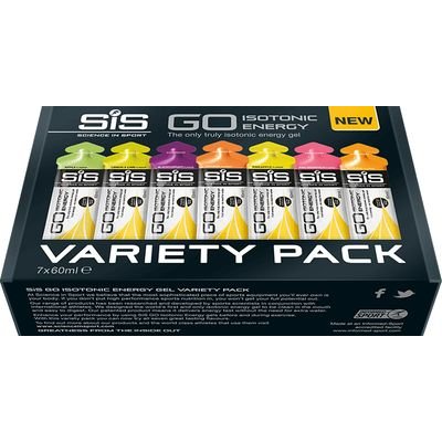 SIS GO Isotonic Energy Gel Variety 7 Pack