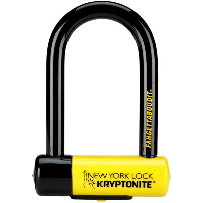 Kryptonite New York Fahgettaboudit U-Lock Sold Secure Gold