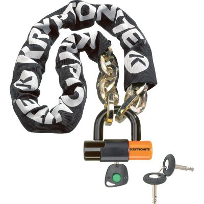 Kryptonite New York Chain 12mm/100cm With Ev Series 4 Disc Lock 14mm Sold Secure Gold