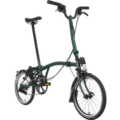 Brompton C Line 6-speed High Handlebar Folding City Bike