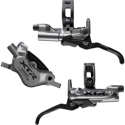 Shimano XTR M9220 4 Pot Hydraulic Brake Lever and Calliper Front and Rear Kit