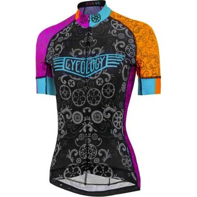 Cycology Extra Lucky Chain Ring Womens Short Sleeve Jersey