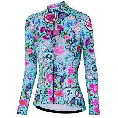 Cycology Secret Garden Summer Long Sleeve Womens Jersey