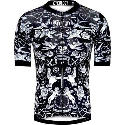 Cycology Velo Tattoo Race Fit Short Sleeve Jersey