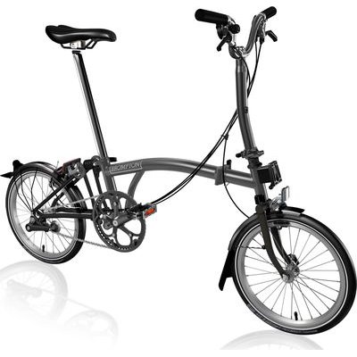 Brompton P Line 4-speed Mid Handlebar Folding City Bike