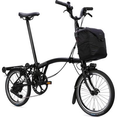 Brompton Electric C Line e-Motiq system 4-speed Mid Handlebar with Roller Frame Electric Folding Bike
