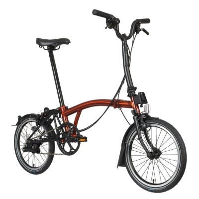 Brompton C Line 6-speed Mid Handlebar Folding City Bike