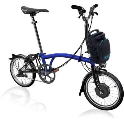 Brompton M6L 6-speed Mid Handlebar Telescopic Seatpost Electric Folding City Bike