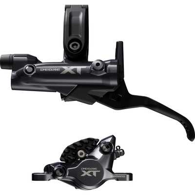 Shimano Deore XT M8200 Hydraulic Brake Lever & Post Mount 2-pot Caliper Set
