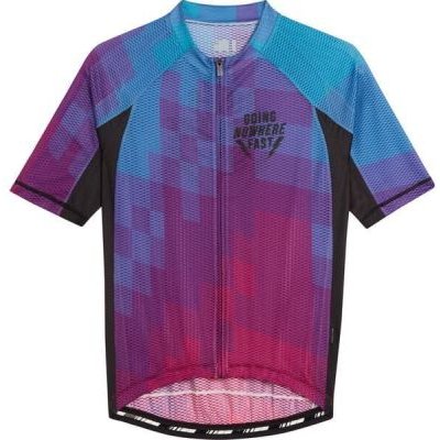Madison Turbo Glitch Stripe Short Sleeve Jersey