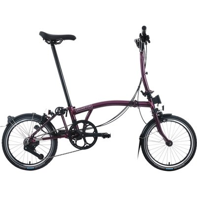 Brompton C Line 12-speed Mid Handlebar Folding City Bike