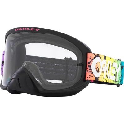 Oakley O-Frame 2.0 Pro MX Splatter Goggles Clear