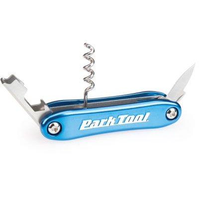 Park Tool BO-4 Corkscrew and Bottle Opener Fold-Up Tool 