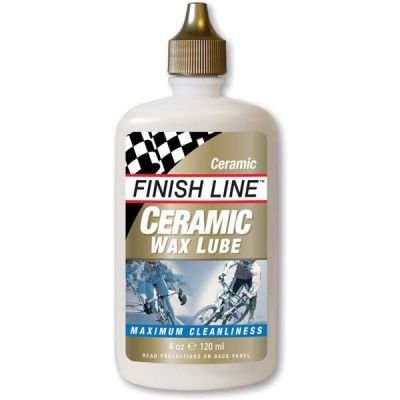 Finish Line Ceramic Wax Chain Lube 120ml Bottle