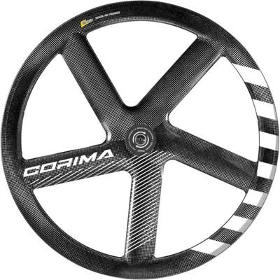 Corima 5 Spoke 700C Tubular Carbon Front Track Wheel with Ceramic Bearings
