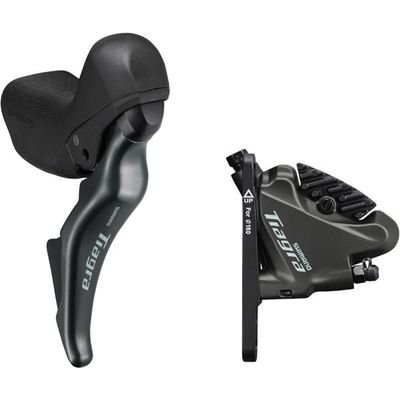 Shimano Tiagra 4725 STI Lever with BR-4770 Flat Mount Calliper Right/Front