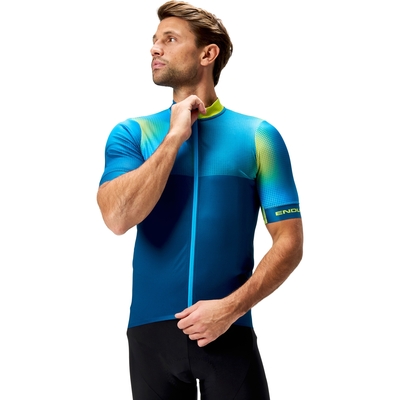 Endura FS260 Bitmap Block Print Short Sleeve Jersey