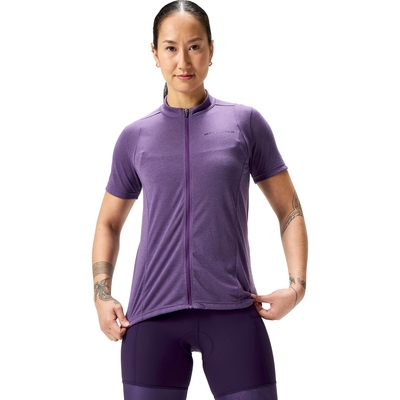 Endura Loop Womens Zipped Short Sleeve Jersey