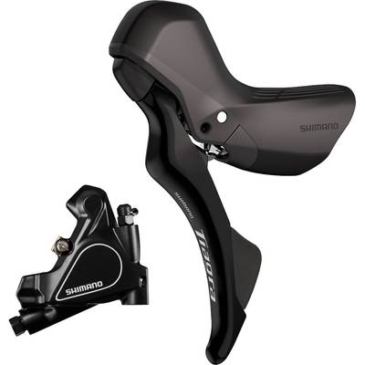 Shimano R4020 Tiagra STI Bled with RS405 Flat Mount Calliper 