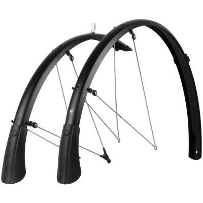 SKS Bluemels Black Matt Edition 700c 53mm Mudguards Set