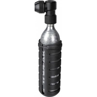 Topeak Nano Airbooster L with 25g Cartridge Micro CO2 Inflator