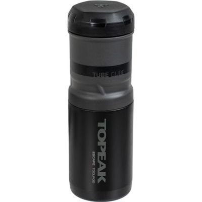 Topeak Escape Pod+ with Tube Cube Storage Bottle 