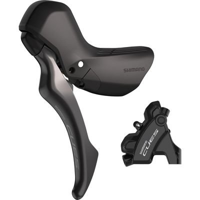 Shimano CUES U6030 Brake Lever with U6030 Caliper Hydraulic Brakes Set